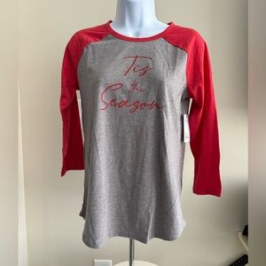Sonoma Christmas 3/4 Length Tee
